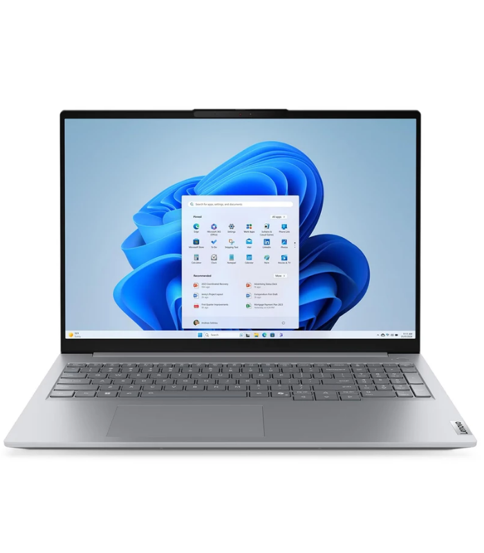 لپ تاپ 16 اینچی لنوو مدل ThinkBook 16 G8 IAL-Core Ultra 7 255H-32GB DDR5 5600MHz-1TB SSD-IPS 60Hz-Backlit-Fingerprint به همراه کیف - کاستوم شده